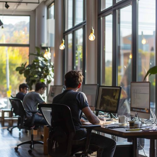 Contemporary Co-working Office Space Contemporary Co-working Office Space