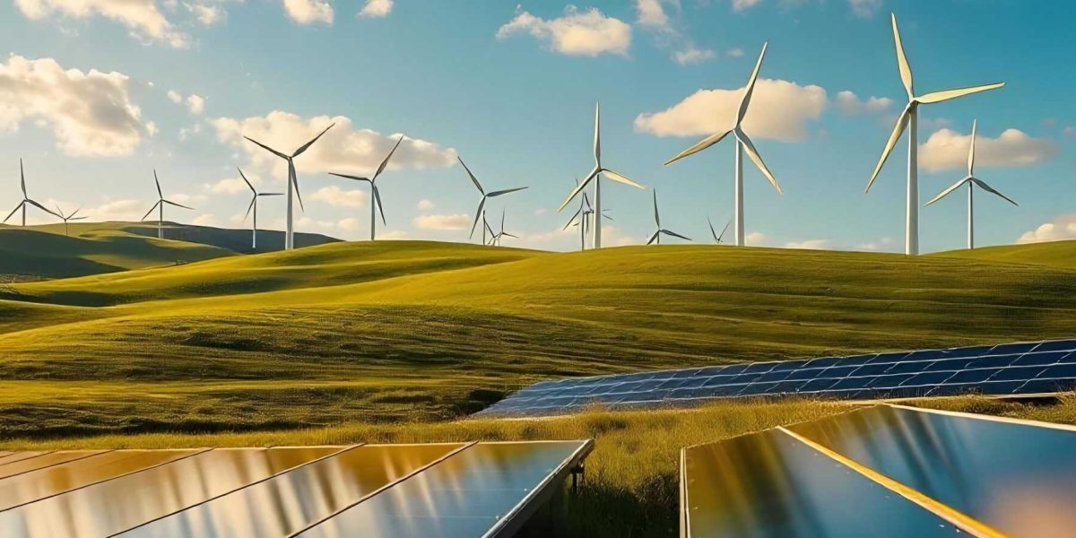 freepik_edit_Candid-image-photography-natural-textures-highly-r (22) colline verdi con pale eoliche e fotovoltaico. Per Energy Solutions Aeonvis ha personalizzato Salesforce Sales, Service e Field Service Cloud, ottimizzando l’intero processo