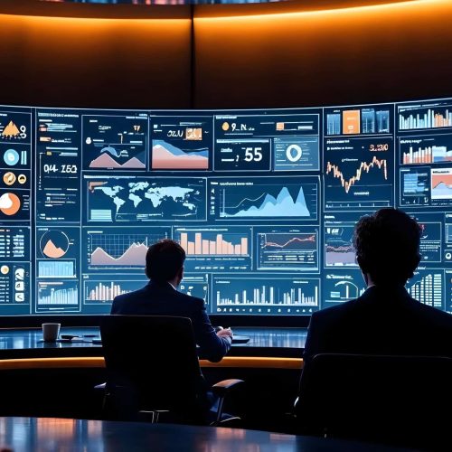 mega dashbord mega dashboard a parete intera. Aeonvis è impegnata nell’implementazione di Kinaxis Maestro, piattaforma innovativa per la pianificazione delle vendite e della produzione